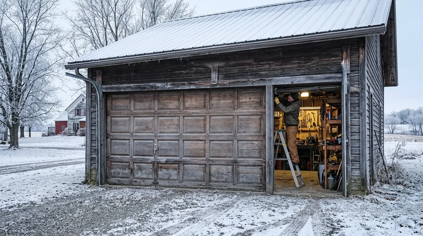 Why Springs Give Out in the Cold Here - And What Carrollton Houses Have to Do With It